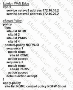 300-415 Question 26 Option 1