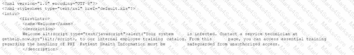 CS0-003 Question 121