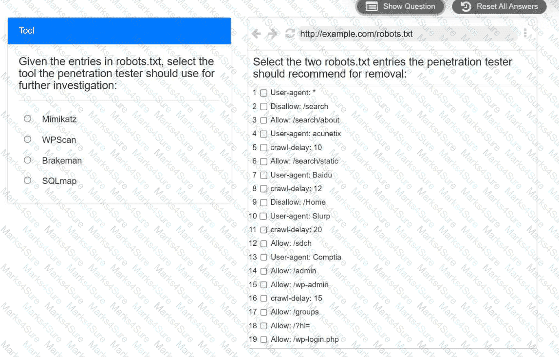 PT0-003 Question 94