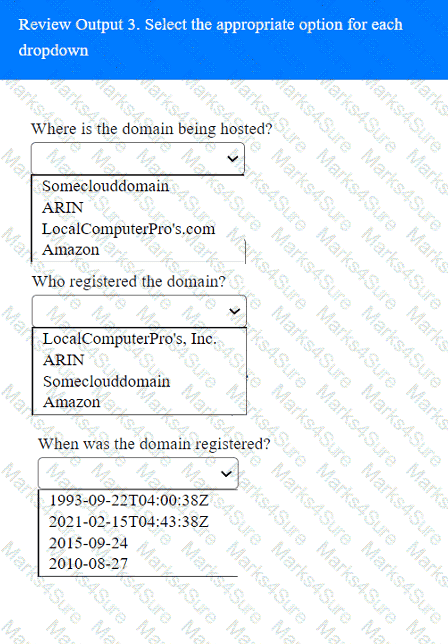 PT0-003 Question 51