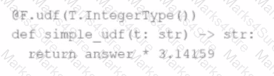 Databricks-Certified-Associate-Developer-for-Apache-Spark-3.5 Question 13
