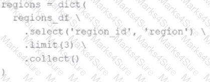 Databricks-Certified-Associate-Developer-for-Apache-Spark-3.5 Question 18