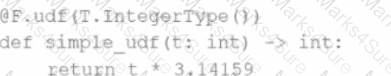 Databricks-Certified-Associate-Developer-for-Apache-Spark-3.5 Question 9