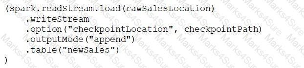 Databricks-Certified-Data-Engineer-Associate Question 19 Option 1