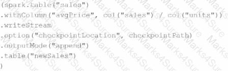 Databricks-Certified-Data-Engineer-Associate Question 19