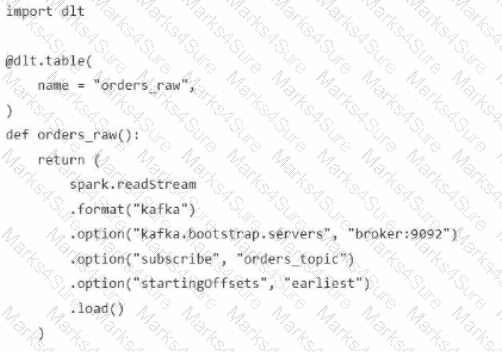 Databricks-Certified-Data-Engineer-Associate Question 36