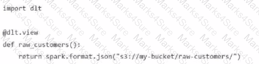 Databricks-Certified-Data-Engineer-Associate Question 27