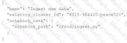Databricks-Certified-Professional-Data-Engineer Question 59