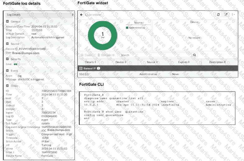 FCSS_LED_AR-7.6 Question 5