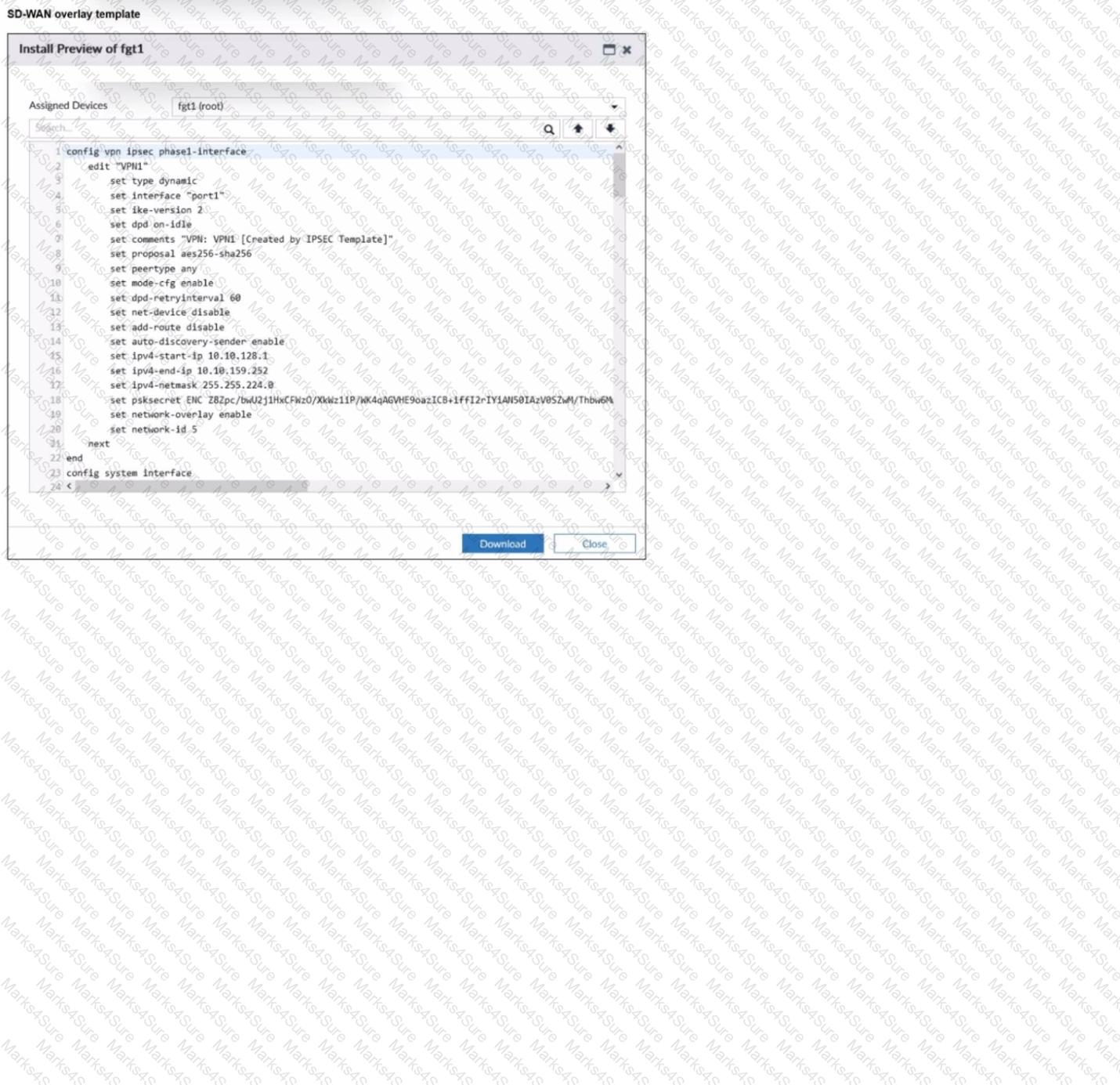 FCSS_SDW_AR-7.4 Question 9