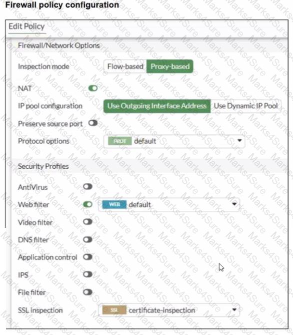NSE4_FGT_AD-7.6 Question 26