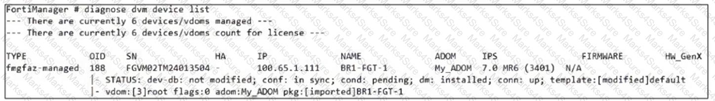 NSE6_FMG_AD-7.6 Question 13