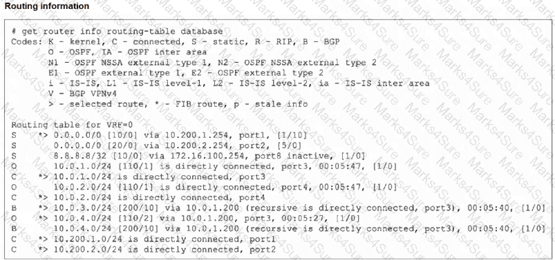 NSE7_FSN_AR-7.6 Question 22