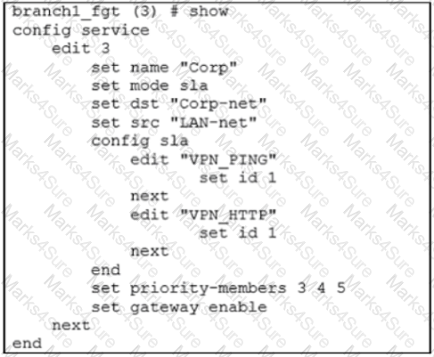 NSE7_SDW-7.0 Question 1