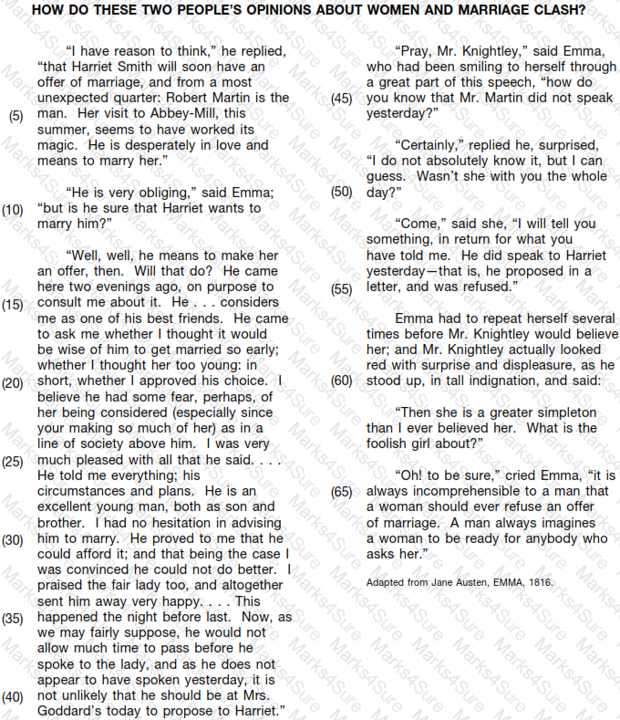 GED-Reading Question 70