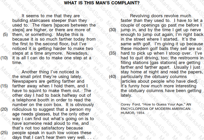 GED-Reading Question 13