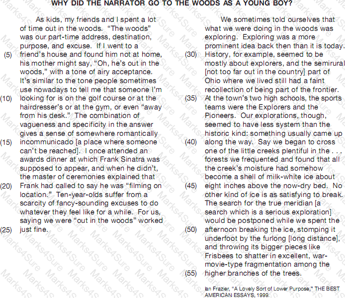 GED-Reading Question 68