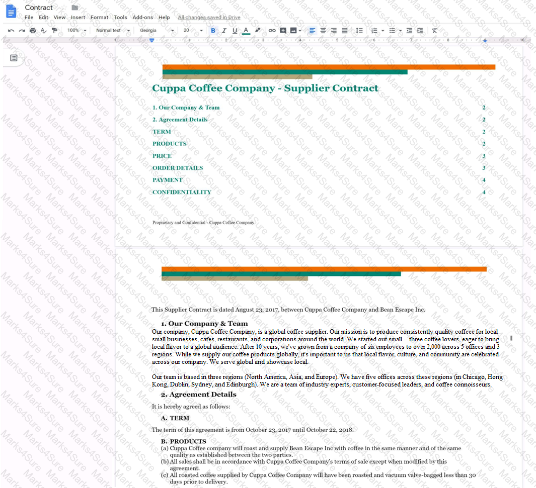 GSuite Question 9