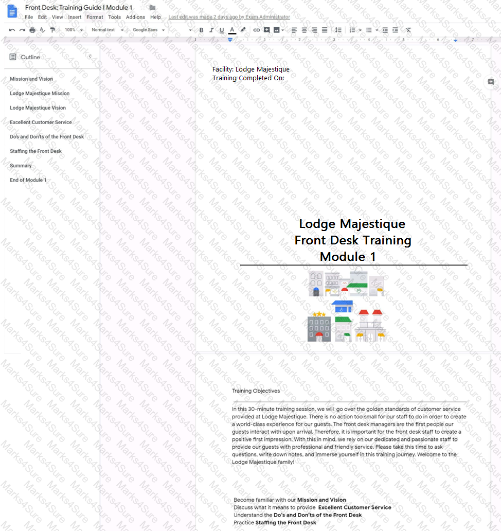 GSuite Question 13