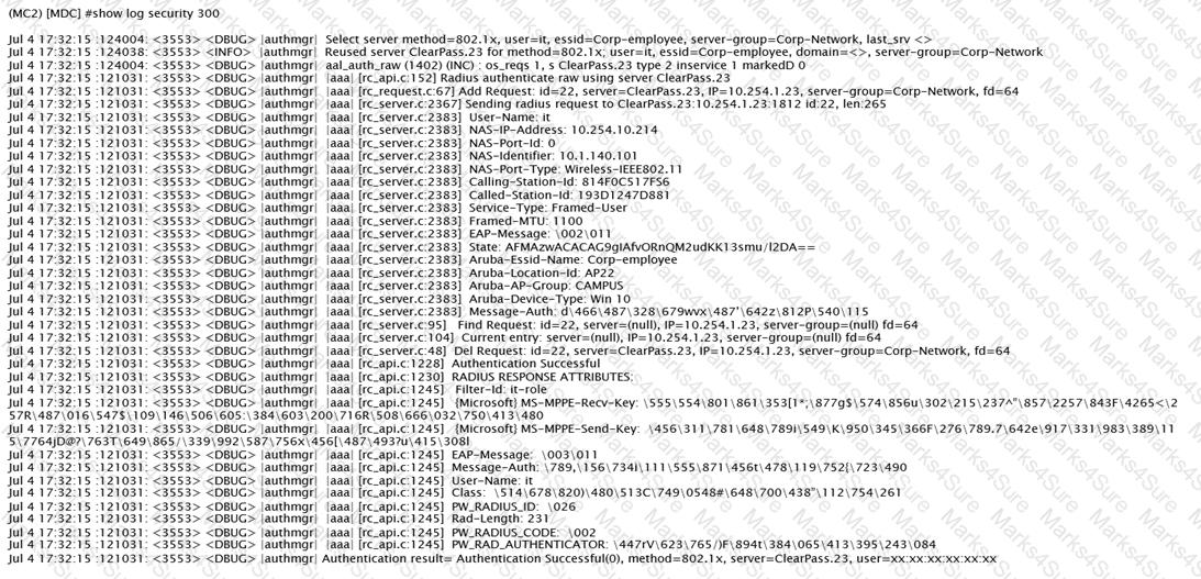 HPE6-A79 Question 15