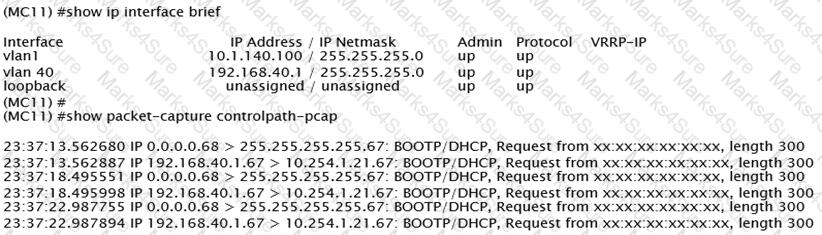 HPE6-A79 Question 6