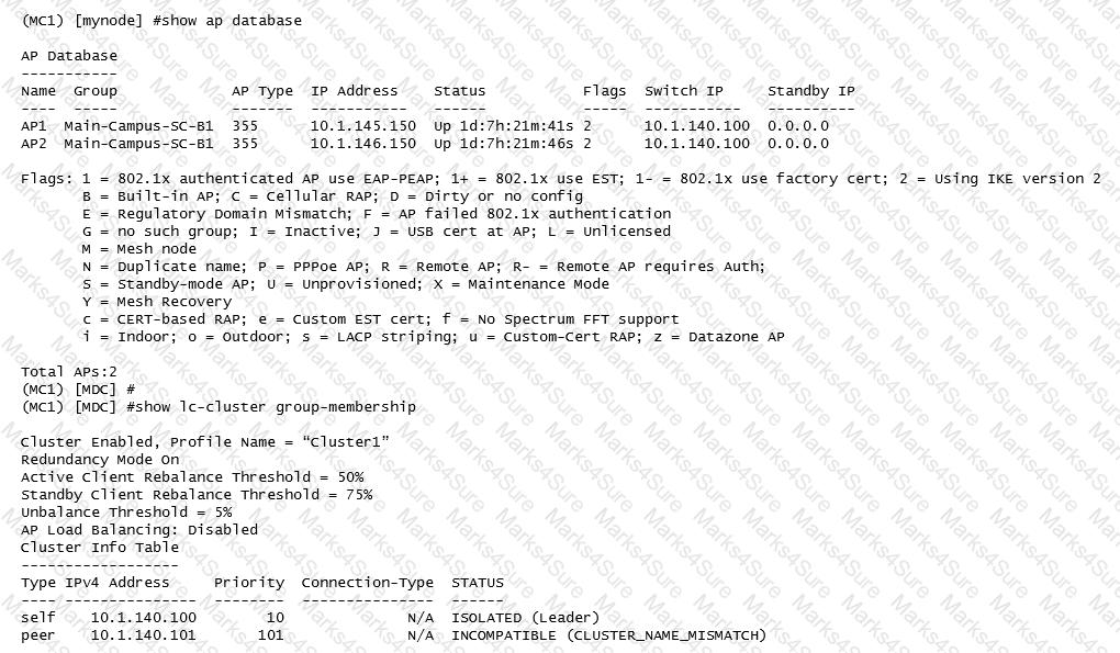 HPE6-A79 Question 6