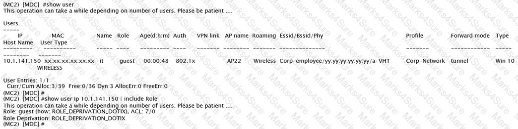 HPE6-A79 Question 15