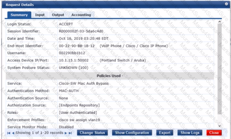 HPE6-A81 Question 18