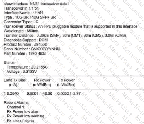 HPE7-A01 Question 12