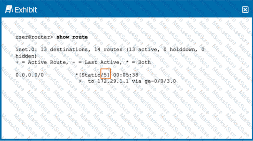 JN0-105 Question 22