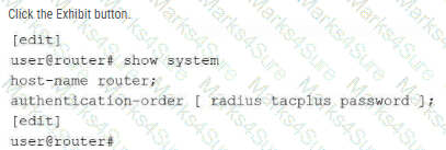 JN0-106 Question 4