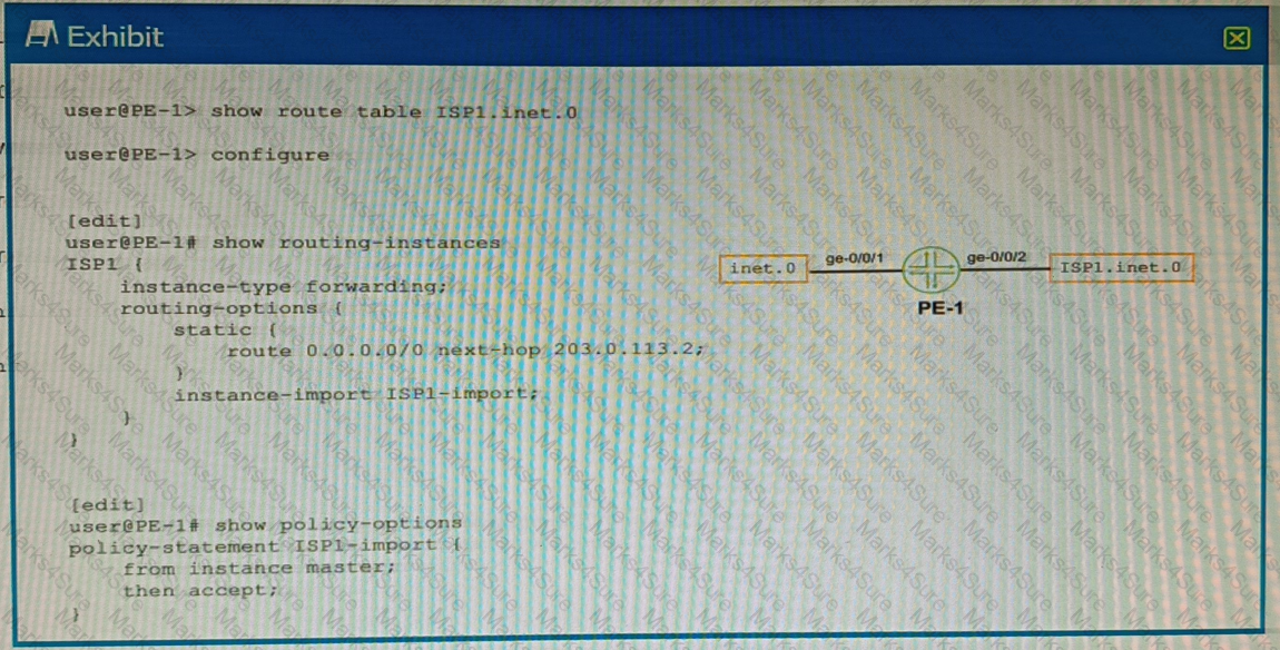 JN0-351 Question 10