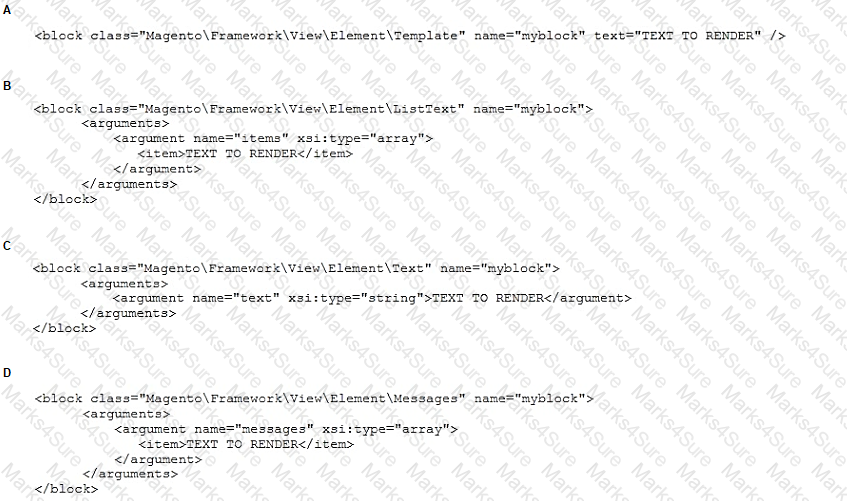 Magento-2-Certified-Associate-Developer Question 3
