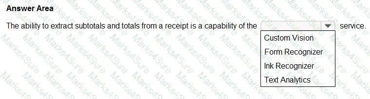 AI-900 Question 9
