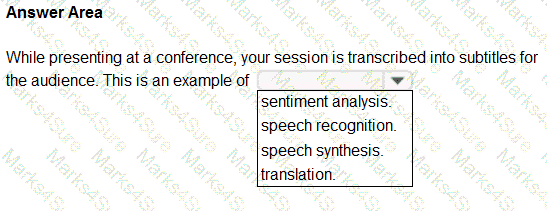 AI-900 Question 11