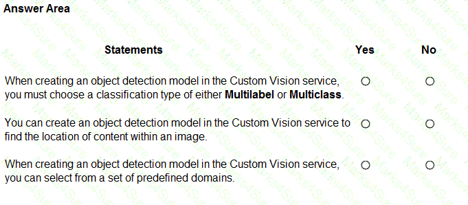 AI-900 Question 3
