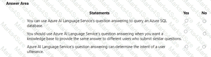 AI-900 Question 42