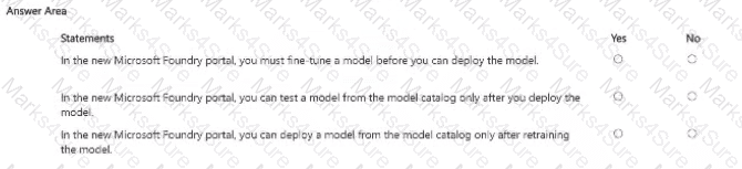 AI-901 Question 6
