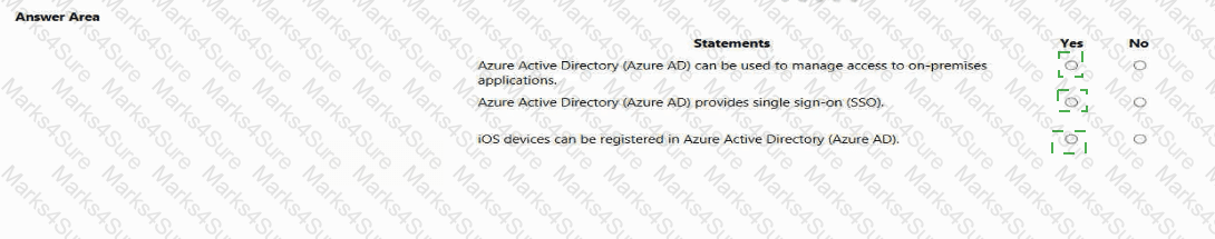 AZ-900 Answer 126