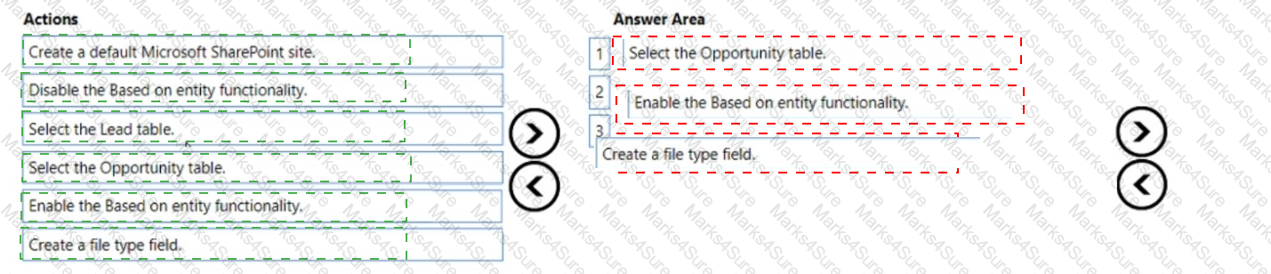 MB-210 Answer 8