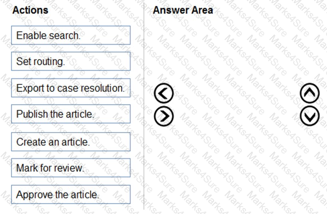 MB-230 Question 5