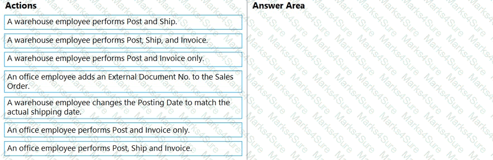 MB-800 Question 6