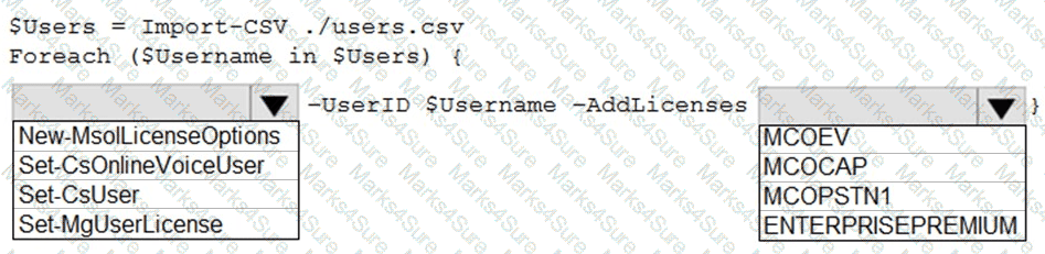 MS-721 Question 7