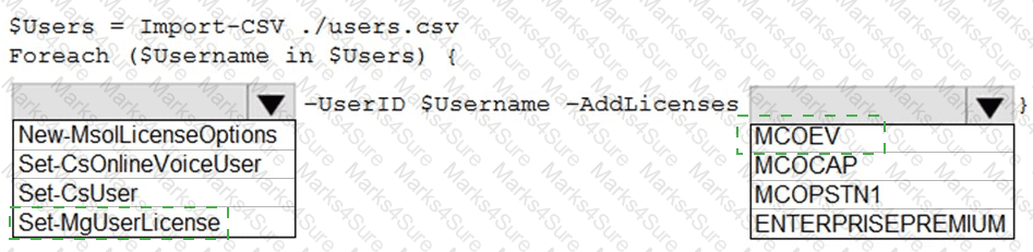 MS-721 Answer 7