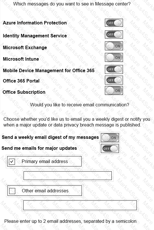 MS-900 Question 19