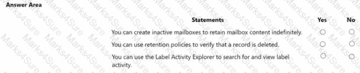MS-900 Question 121