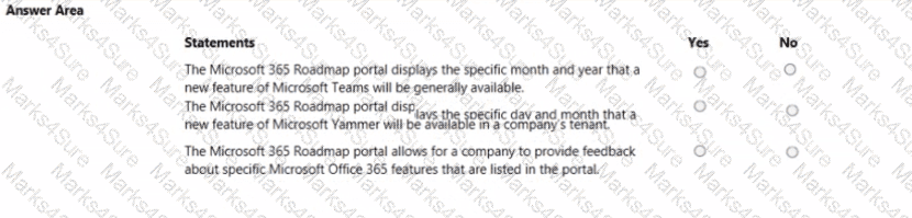 MS-900 Question 40