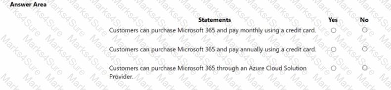MS-900 Question 16