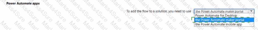 PL-900 Answer 21