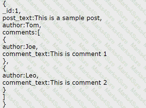 C100DBA Question 2